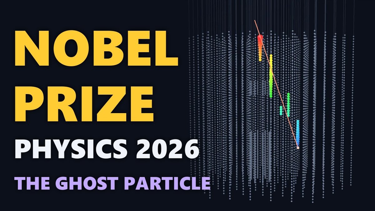Nobel Prize in Physics 2026 Explained: Francis Halzen, IceCube and the Neutrino Ghost Particle — video thumbnail